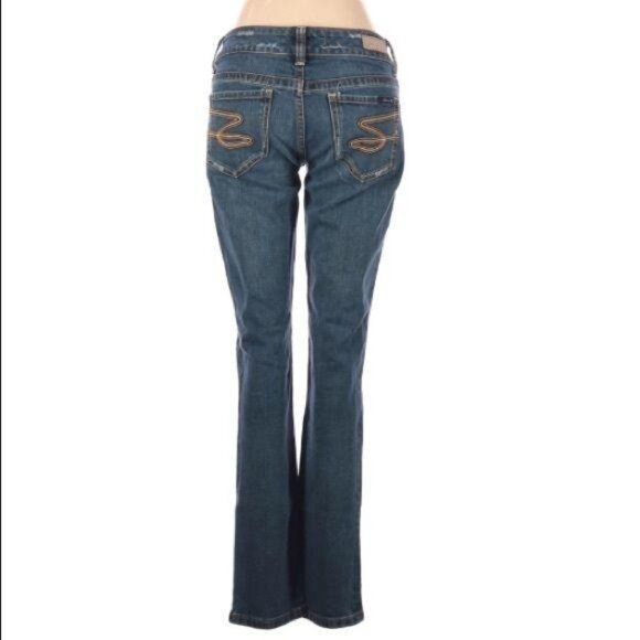 Seven7 Women's Size 27 Skinny Jeans Medium Wash - Picture 3 of 6